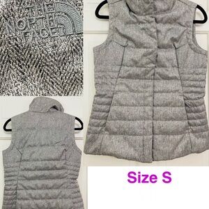 The North Face Women's Heather Gray Vest size S